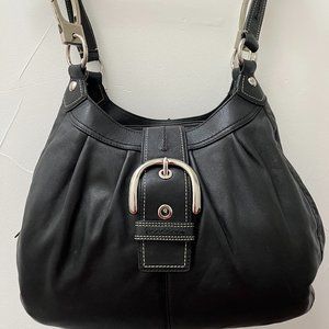 Coach Soho Lynne Hobo Bag 15075, Black